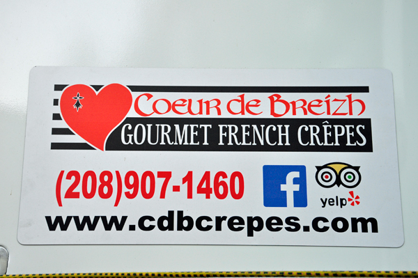Gourmet French Crepe sign